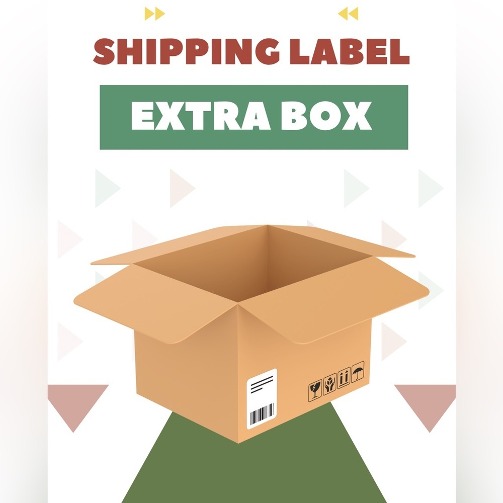 Extra Shipping Label PLEASE READ⬇️